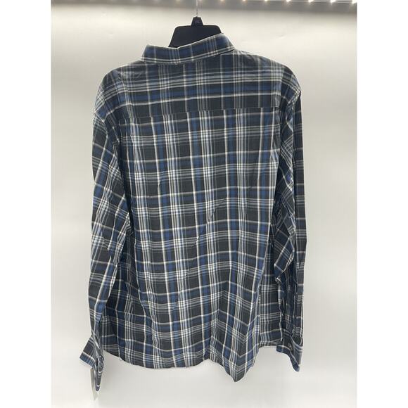 Van Heusen Never Tuck Slim Fit Long Sleeve Button up shirt - Size XXL - Picture 6 of 7